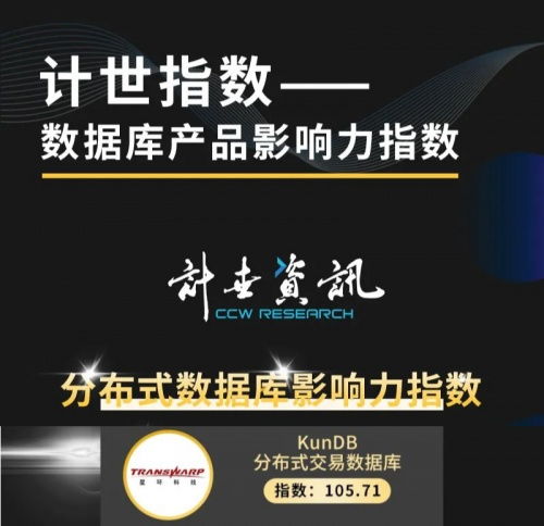 自主研發鑄就實力 星環科技KunDB榮登數據庫產品影響力指數榜首，助推生物科技研發創新